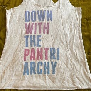 Down with the Pantriarchy Tank